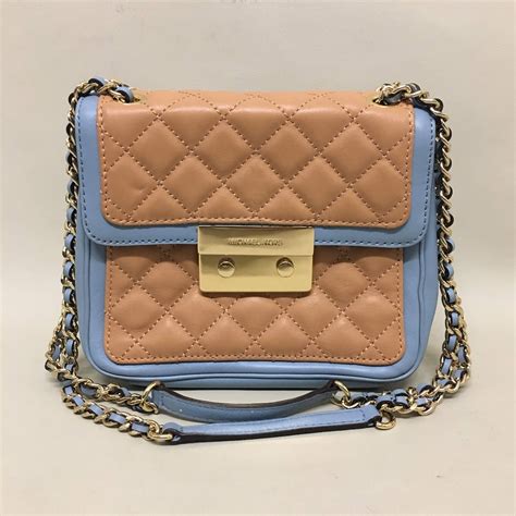 michael kors lana medium shoulder bag|Michael Kors quilted shoulder bag.